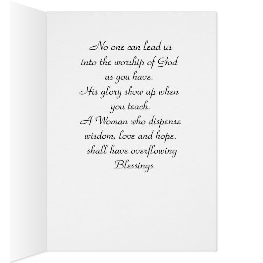 An unseren Pastor (Innen (Rechts))