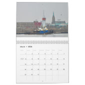 An unusual maritime themed calendar kalender (Mär 2026)