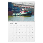 An unusual maritime themed calendar kalender (Jan 2027)