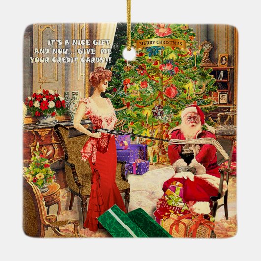 An Useful Gift Keramikornament (Rückseite)