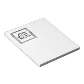 An welchen Tisch gehe ich? Notizblock (angewinkelt)