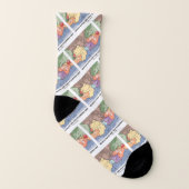 An welcher Platte sind Sie Stehend? Plattentektoni Socken (Links - Innen)