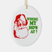 AN WO MEIN HOS KERAMIK ORNAMENT (Rechts)