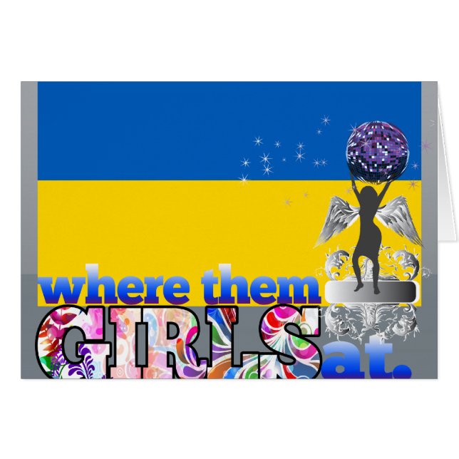 An wo sie ukrainische Mädchen? (Vorderseite (Horizontal))