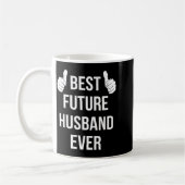 An zukünftigen Ehemann Ehemann Verlobter Kaffeetasse (Links)
