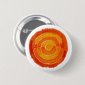 An zweiter Stelle Chakra heilende Kunst #1 Button (Vorne & Hinten)