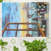 An zweiter Stelle Stern rechts. Peter Pan Handtuch (Gefaltet)