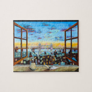 An zweiter Stelle Stern rechts. Peter Pan Puzzle