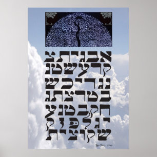 Ana b"Koach ~ Anfangsbuchstaben Poster