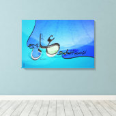 Ana Madinatul Ilm Leinwanddruck (Insitu (Holzboden))