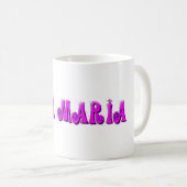 Ana Maria Name Kaffeetasse (VorderseiteRechts)