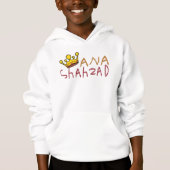 ANA SHAHZAD HOODIE (Vorderseite)