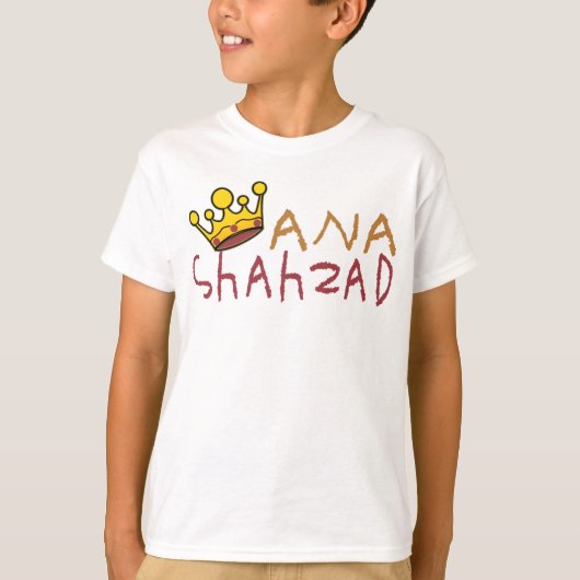 ANA SHAHZAD T-Shirt (Vorderseite)