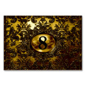 Anabella Dusk II Elegant Einzigartig Tischnummer (Rückseite)