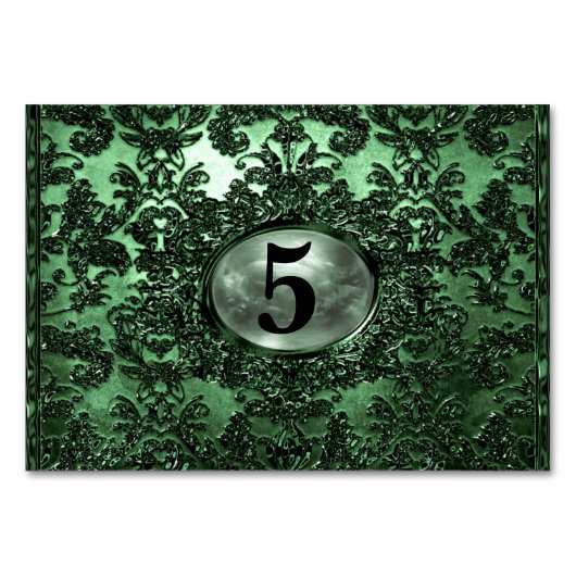 Anabella II Elegant Unique Tischnummer (Rückseite)