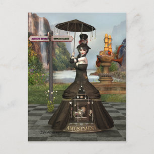 Anabellas Vergnügungskarte Postkarte