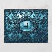 Anabelle Goyle Viktorianisch Tischnummer Card (Vorderseite)