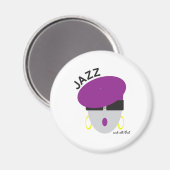 AnabelNY "Jazz" Magnet (Vorderseite/Rückseite)