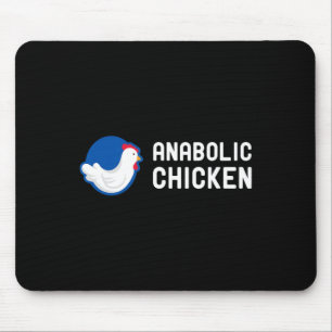 Anaboles Hühnchen Steroid Fitnessstudio Bodybuildi Mousepad