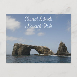 Anacapa Island Arch, Channel Islands National Park Postkarte