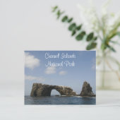 Anacapa Island Arch, Channel Islands National Park Postkarte (Stehend Vorderseite)