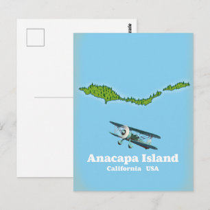 Anacapa Island California USA Karte