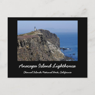 Anacapa Island Lighthouse Postkarte