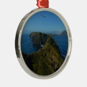 Anacapas Inspirationspunkt I auf den Kanalinseln Ornament Aus Metall (Rechts)