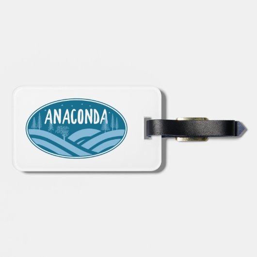 Anaconda Montana Außenbereich Gepäckanhänger (Rückseite horizontal)