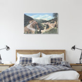 Anaconda, Montana - Horseshoe Curve Leinwanddruck (Insitu (Schlafzimmer))