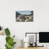 Anaconda, Montana - Horseshoe Curve Poster (Heimbüro)