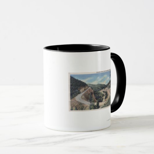 Anaconda, Montana - Horseshoe Curve Tasse (VorderseiteRechts)