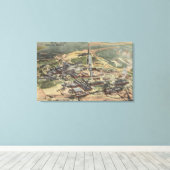 Anaconda, Montana - Washoe Smelter View von Leinwanddruck (Insitu (Holzboden))