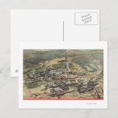 Anaconda, Montana - Washoe Smelter View von Postkarte (Vorne/Hinten)