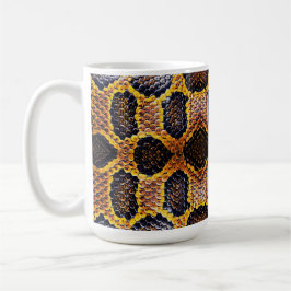 Anaconda Schlangenhautdruck Kaffeetasse