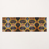 Anaconda Schlangenhautprint Yogamatte (Rückseite (Horizontal))