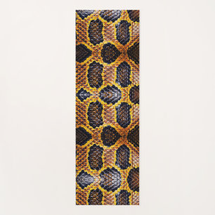 Anaconda Schlangenhautprint Yogamatte