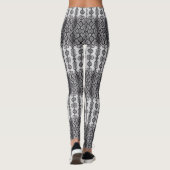 Anaconda-Skelettdesign Leggings (Rückseite)