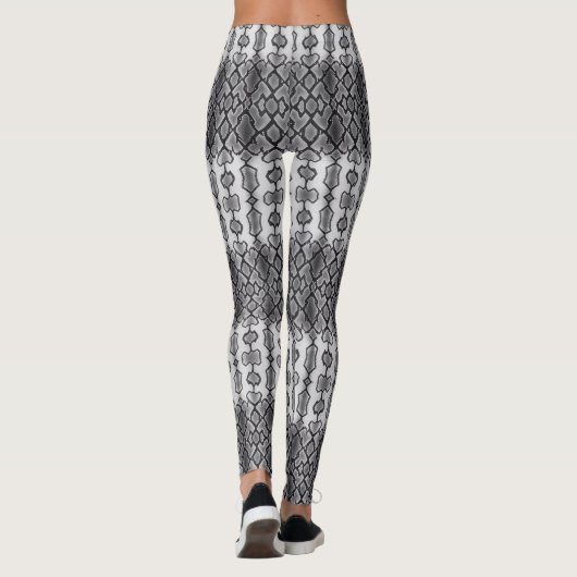 Anaconda-Skelettdesign Leggings (Rückseite)