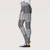 Anaconda-Skelettdesign Leggings (Links)