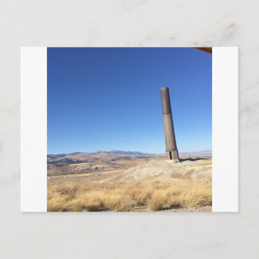 Anaconda Smelter Postkarte (Vorderseite)