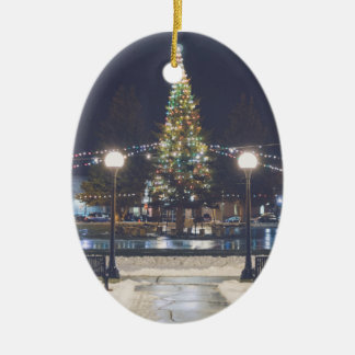 Anaconda-Weihnachtsverzierung Keramik Ornament