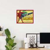 Anacortes, Washington - Faust Lmon Case Label Poster (Heimbüro)