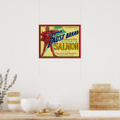Anacortes, Washington - Faust Lmon Case Label Poster (Küche)