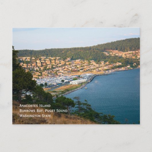 Anacortes Washington Postcard Postkarte (Vorderseite)