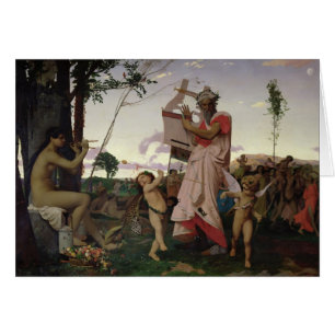 Anacreon, Bacchus und Aphrodite, 1848