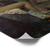 Anacreon, Bacchus und Aphrodite, 1848 Poster (Ecke)