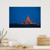 Anada Temple at Twilight Poster (Küche)