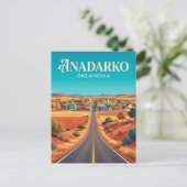 Anadarko USA Postkarte (Stehend Vorderseite)