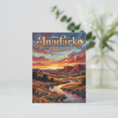 Anadarko USA Postkarte (Stehend Vorderseite)